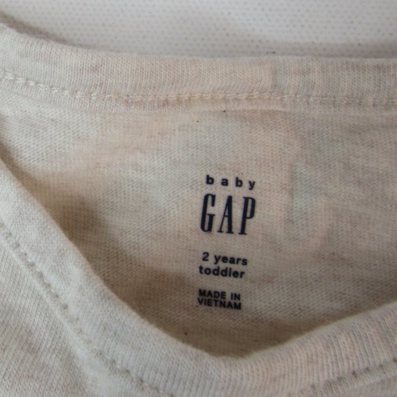 2 Baby GAP Toddler Twist Front Graphic Shirts Top - Picture 5 of 9